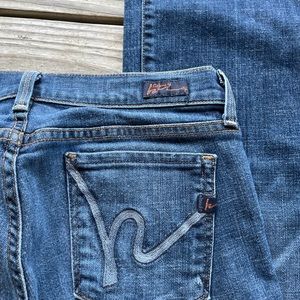 Citizens of humanity Margo # 085 stretch low waist boot cut jeans